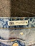 Zara 100% Cotton Blue Jeans Size 4 - photo 7