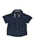 Kenneth Cole 100% Cotton Blue Short Sleeve Button-Down Shirt 12-18 MO / 18 MO - photo 1