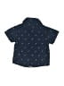 Kenneth Cole 100% Cotton Blue Short Sleeve Button-Down Shirt 12-18 MO / 18 MO - photo 2
