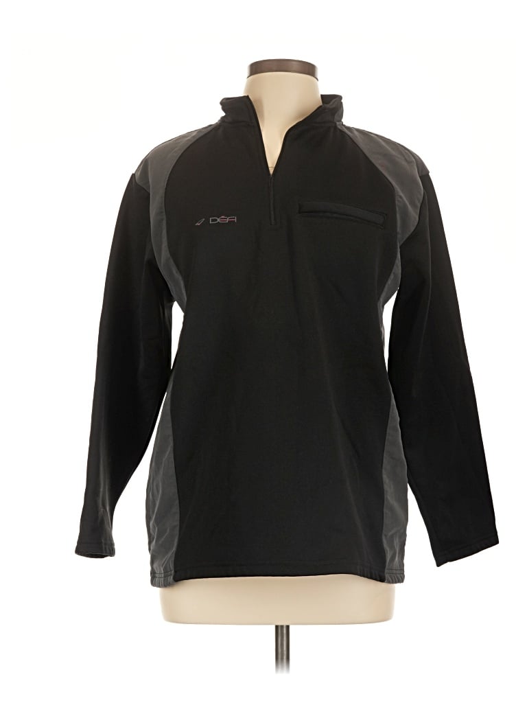 Pre-owned Assorted Brands Pullover Sweater In Black