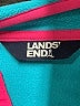 Lands' End 100% Polyester Teal Blue Sweatshirt Size 10 - 12 - photo 3