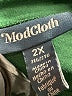 ModCloth Green Long Sleeve Top Size 2X - photo 7