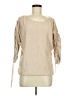 Max Studio Tan 3/4 Sleeve Top Size M - photo 1