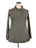 Miusey Gray Long Sleeve Top Size 2XL - photo 1