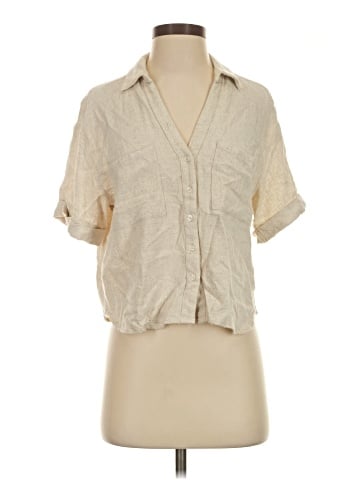 Lulus Short Sleeve Blouse (view 1)