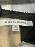 Rose + Olive Black Sleeveless Blouse Size XL - photo 7