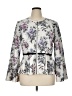 Bagatelle 100% Polyurethane Floral Ivory Jacket Size XL - photo 1