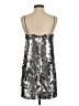 Zara Metallic Silver Cocktail Dress Size XS - photo 2