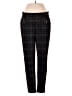 Maurices Plaid Black Gray Casual Pants Size S - photo 1