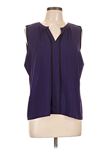 Calvin Klein Sleeveless Blouse (view 1)