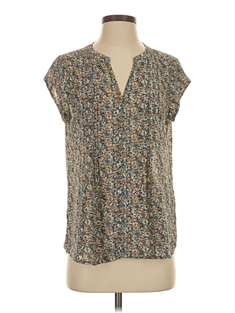 Pre-owned Fun2fun Sleeveless Blouse In Tan