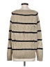 Miracle 100% Cotton Stripes Tan Pullover Sweater Size S - photo 2