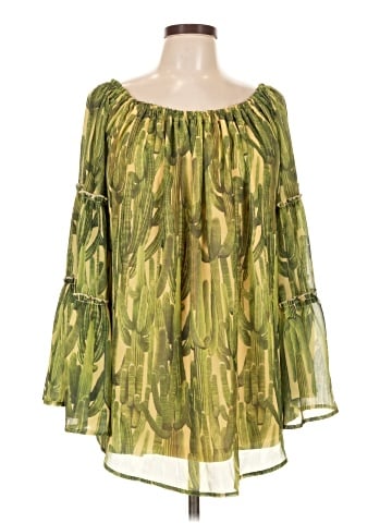 Lucky & Blessed 3/4 Sleeve Blouse (view 1)