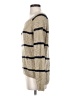 Miracle 100% Cotton Stripes Tan Pullover Sweater Size S - photo 5