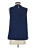 Adrienne Vittadini 100% Polyester Blue Sleeveless Blouse Size S - photo 2