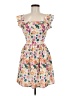 Unbranded Floral Pink Casual Dress Size M - photo 1
