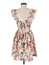 Unbranded Floral Pink Casual Dress Size M - photo 2