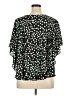 Elle 100% Polyester Green Short Sleeve Blouse Size XL - photo 2