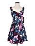 Trixxi Floral Blue Cocktail Dress Size 3 - photo 1