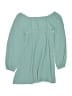 Roxy 100% Cotton Solid Teal Dress Size 12 - 14 - photo 2
