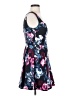 Trixxi Floral Blue Cocktail Dress Size 3 - photo 4
