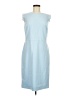 The Limited Solid Blue Casual Dress Size 8 - photo 1