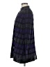 MING WANG Plaid Purple Coat Size M - photo 5