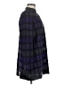 MING WANG Plaid Purple Coat Size M - photo 4
