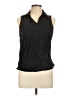 edward Black Sleeveless Blouse Size 12 - photo 1