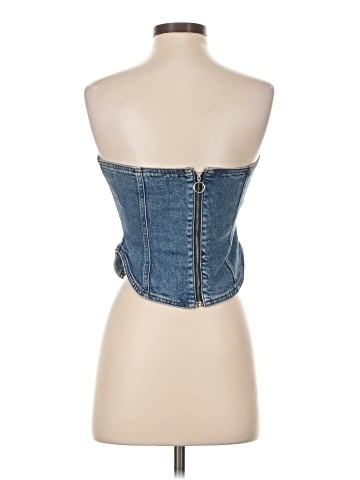 Denim Forum Sleeveless Top (view 2)
