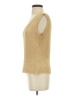 Flair 100% Polyester Gold Sleeveless Top Size S - photo 5