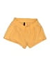 Adidas Solid Yellow Athletic Shorts Size S - photo 1