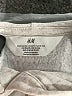 H&M Silver Pullover Hoodie Size 12 - 14 - photo 3