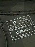 Adidas 100% Polyester Solid Black Active Skort Size 2X - photo 3