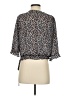 Sienna Sky 100% Polyester Brown 3/4 Sleeve Blouse Size S - photo 2