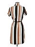 Assorted Brands Stripes Brown Casual Dress Size M - photo 2