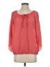 AGB Pink 3/4 Sleeve Blouse Size S - photo 1
