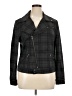 Liverpool Los Angeles Plaid Gray Jacket Size XL - photo 1