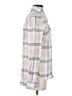 Daytrip 100% Cotton Plaid Ivory Long Sleeve Blouse Size S - photo 4