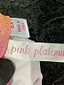 Pink Platinum Metallic Pink Long Sleeve Onesie Size 6X - photo 3