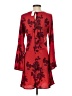 Gap 100% Polyester Red Cocktail Dress Size S - photo 2