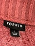 Torrid Pink Pullover Sweater Size 1X Plus (1) - photo 7