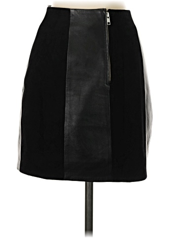 L'academie los angeles Leather Skirt (view 2)