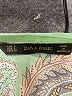 Zara Basic 100% Polyester Paisley Green 3/4 Sleeve Blouse Size L - photo 7