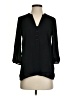 Maurices 100% Polyester Black 3/4 Sleeve Blouse Size XS - photo 1