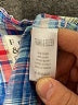 Frank & Eileen Plaid Blue Long Sleeve Button-Down Shirt Size XS - photo 7