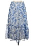 1.State 100% Polyester Print Blue Casual Skirt Size M - photo 1