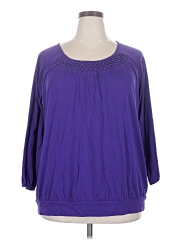 Fashion Bug 3/4 Sleeve Blouse (view 1)