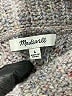 Madewell Tweed Gray Turtleneck Sweater Size L - photo 7