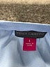 Vince Camuto 100% Polyester Blue Short Sleeve Blouse Size L - photo 7